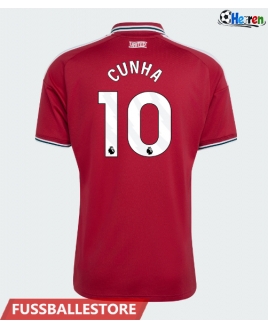 Günstige Manchester United Matheus Cunha #10 Heimtrikot 2026-27 Kurzarm